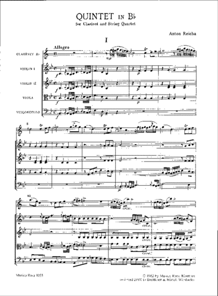 Quintet in Bb Set of Parts scores gallery preview page 2