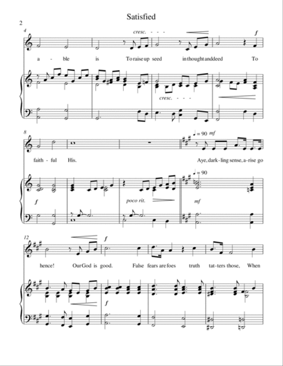 Satisfied medium low voice Low Voice scores gallery preview page 3