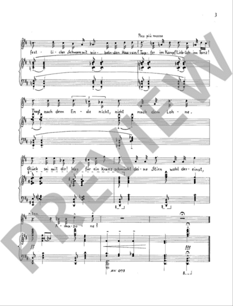 Ricarda Huch-Zyklus V op. 95 Mezzo-Soprano Voice scores gallery preview page 4