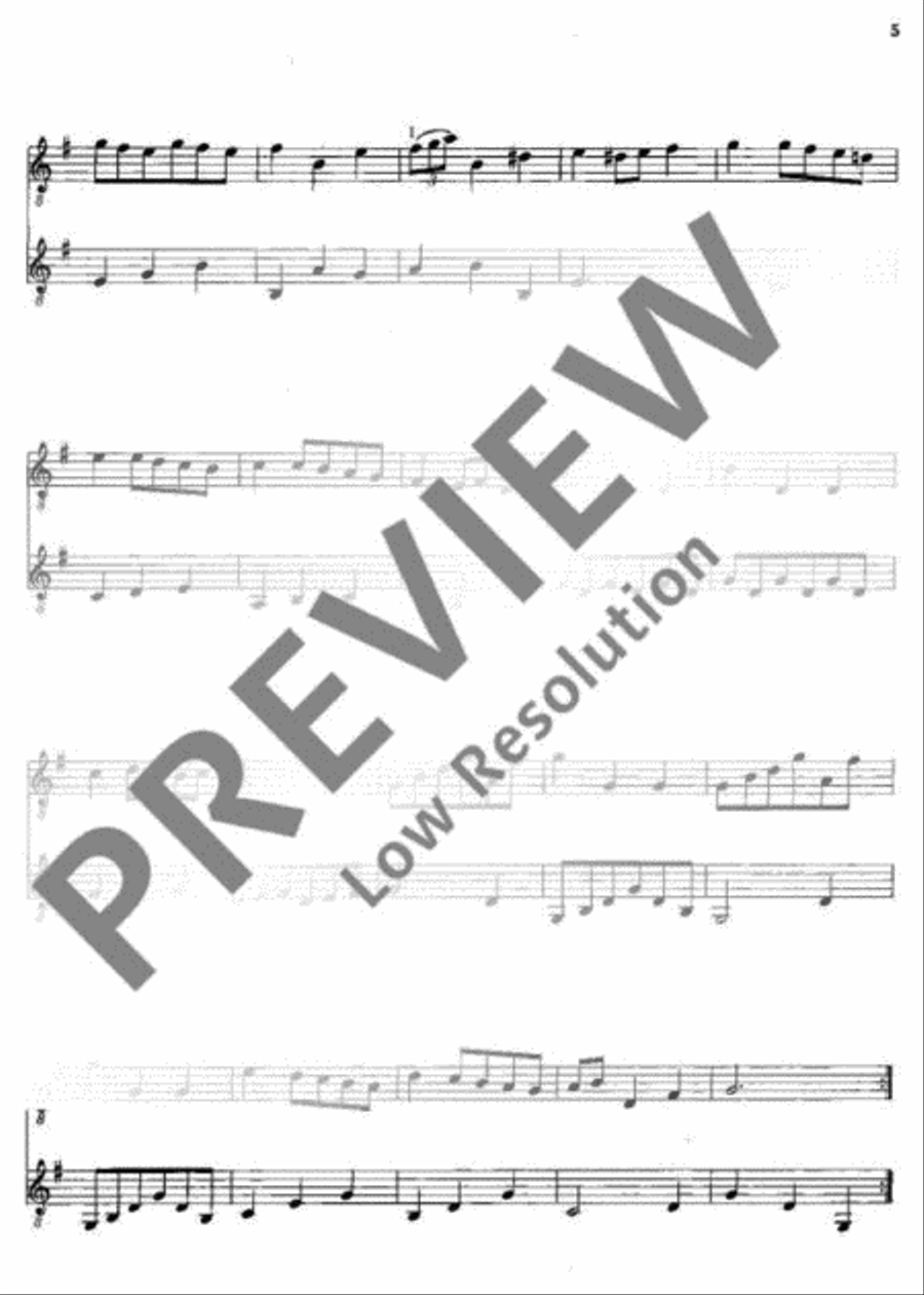 16 Little Pieces Classical Guitar scores gallery preview page 6