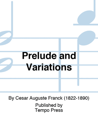 Book cover for Prelude and Variations