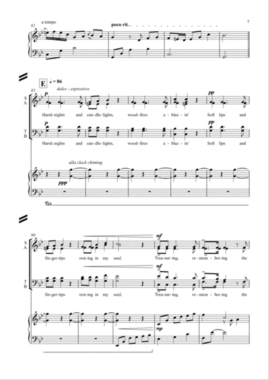 Pussy Willows Cat Tails 4-Part scores gallery preview page 8