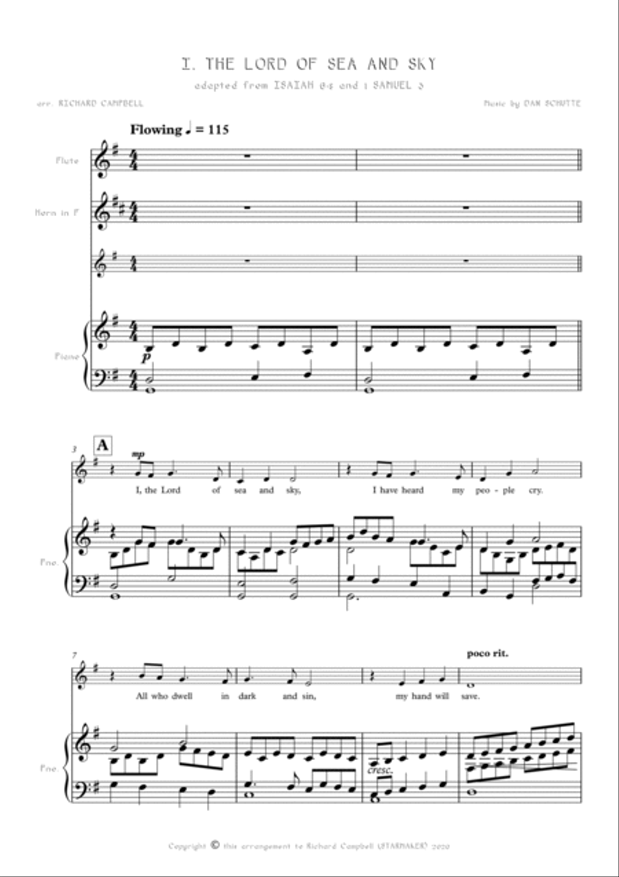 I, THE LORD OF SEA AND SKY School and Community scores gallery preview page 2