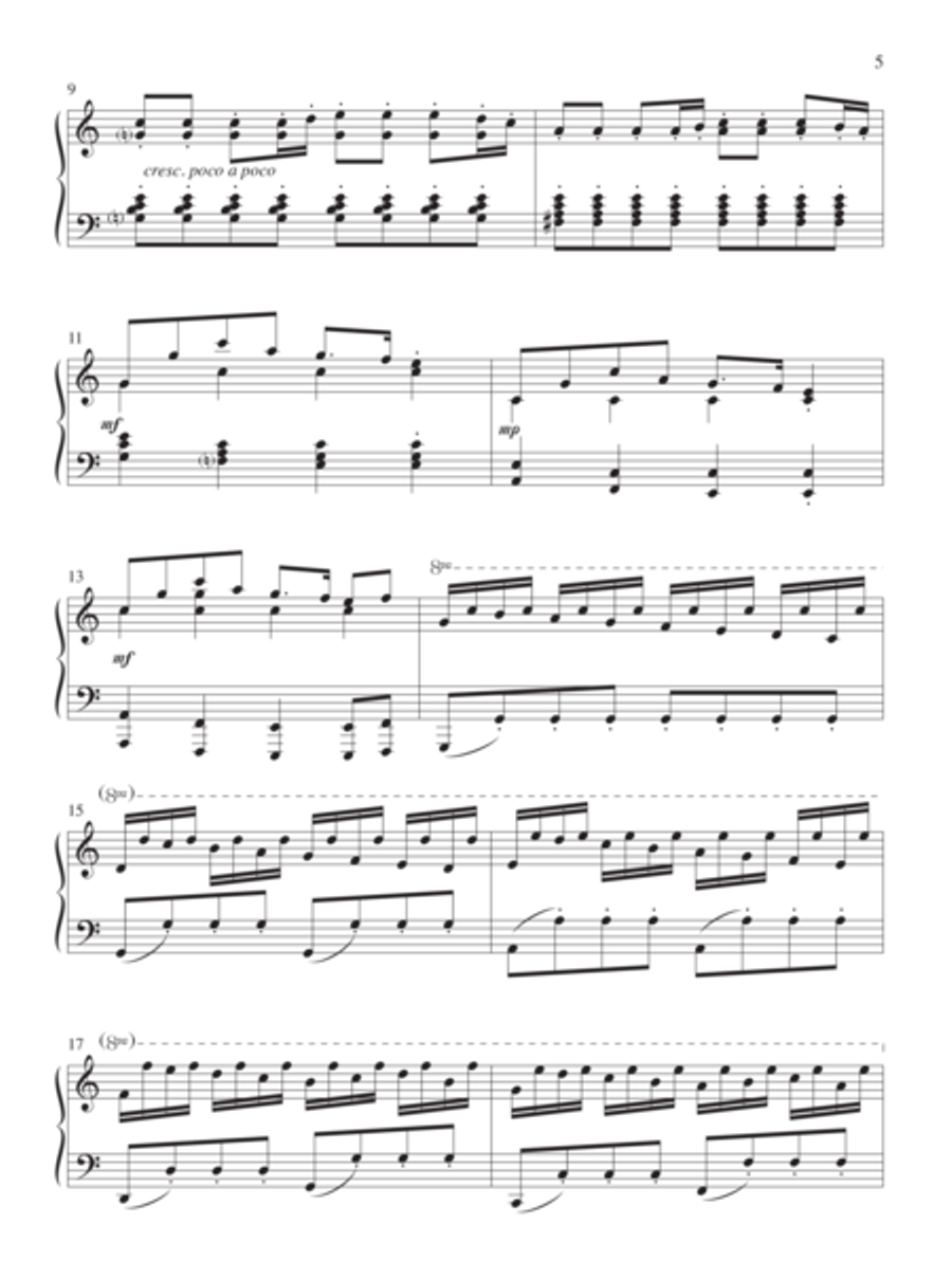 Christmas Fantasia Christmas Fantasia Piano Solo scores gallery preview page 3