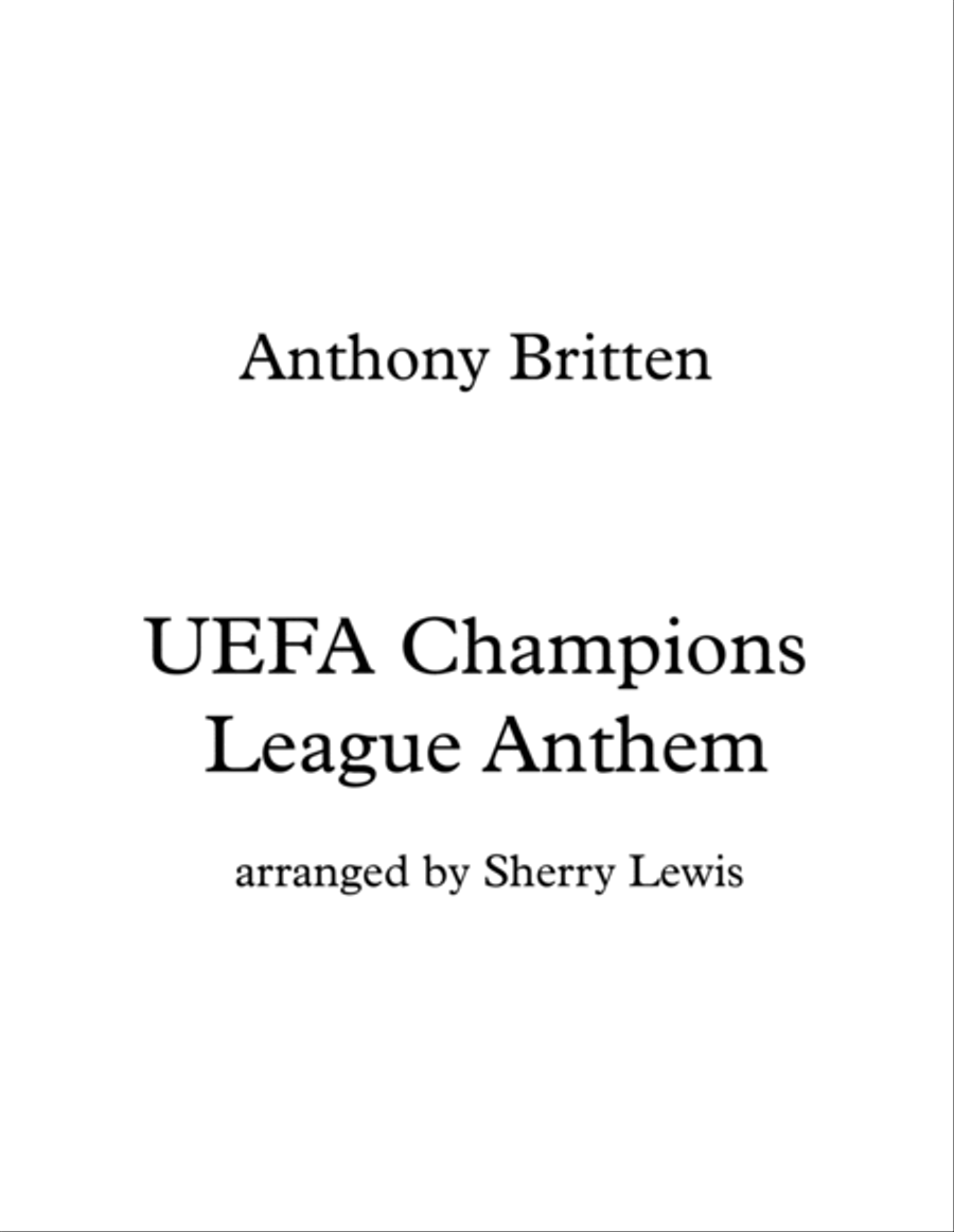 Uefa Champions League Team String Duet scores gallery preview page 2