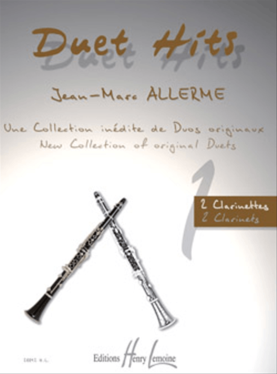 Duet hits Duet hits Clarinet Duet scores gallery preview page 1