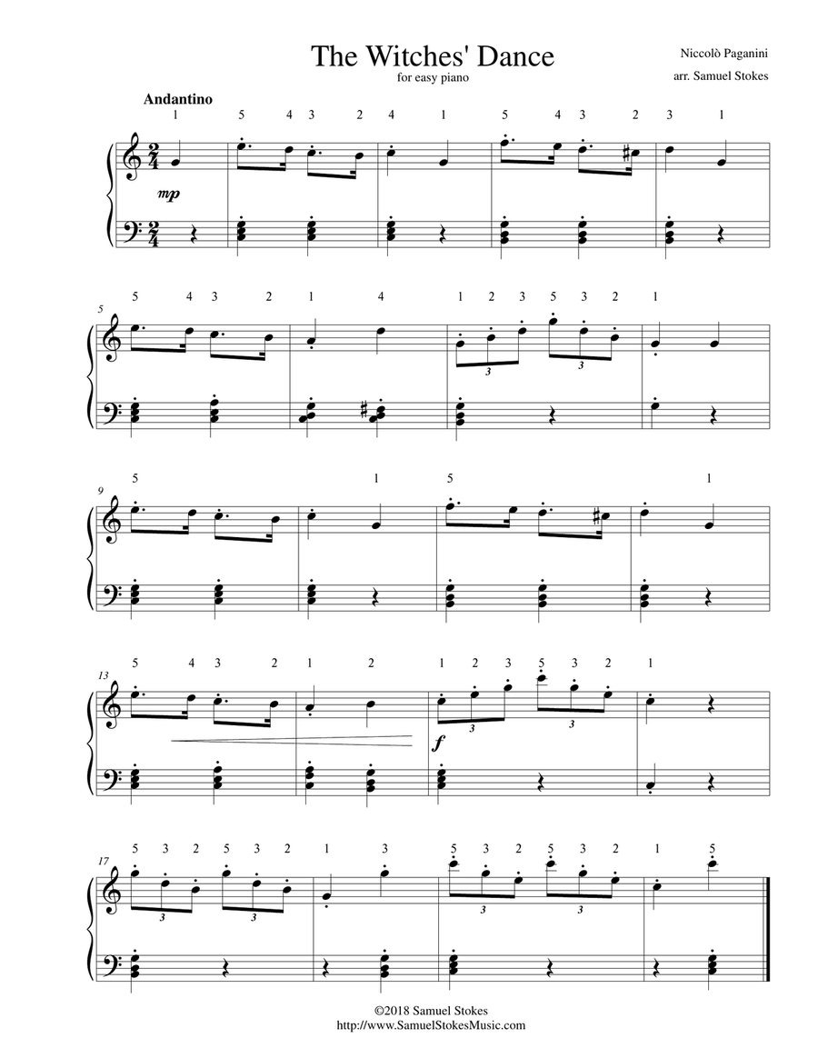 The witches dance paganini 2025