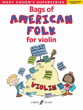 Book cover for Bags Of American Folk For Violin
