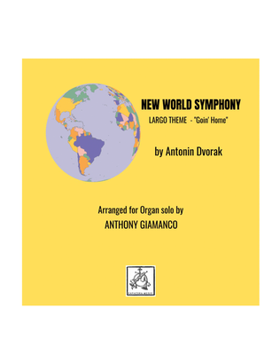 Book cover for NEW WORLD SYMPHONY (LARGO THEME) - Organ