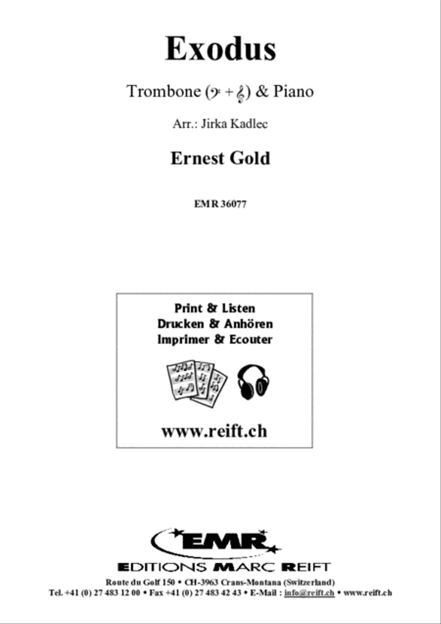 Exodus Exodus Piano Accompaniment scores gallery preview page 2