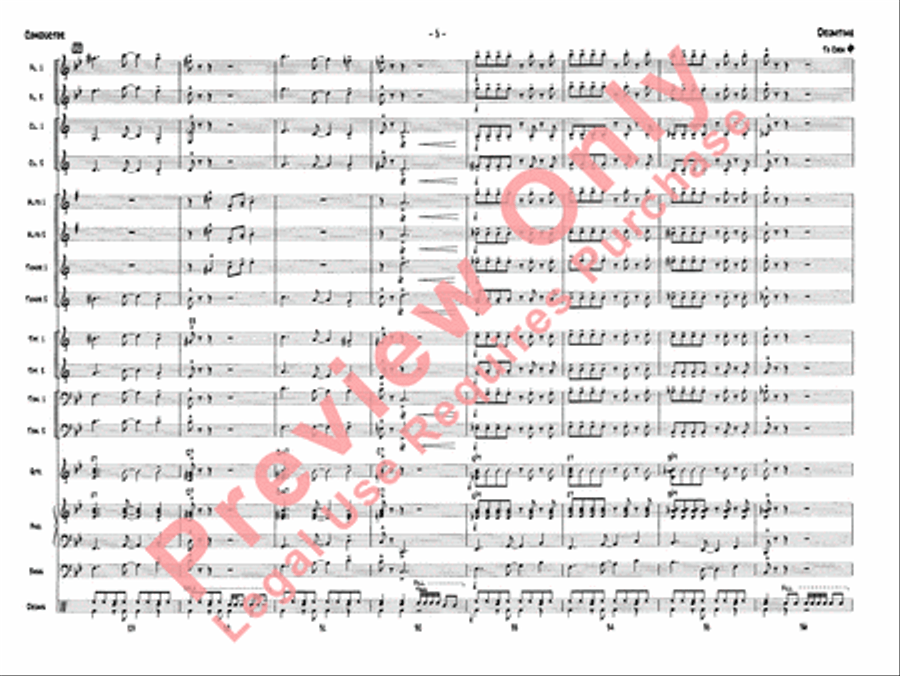 Drumtime Jazz Ensemble scores gallery preview page 8