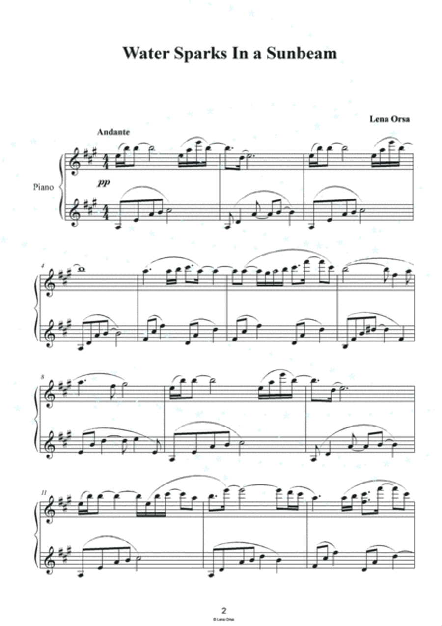 12 ZODIAC SIGNS: PISCES Piano Album Easy Piano scores gallery preview page 2