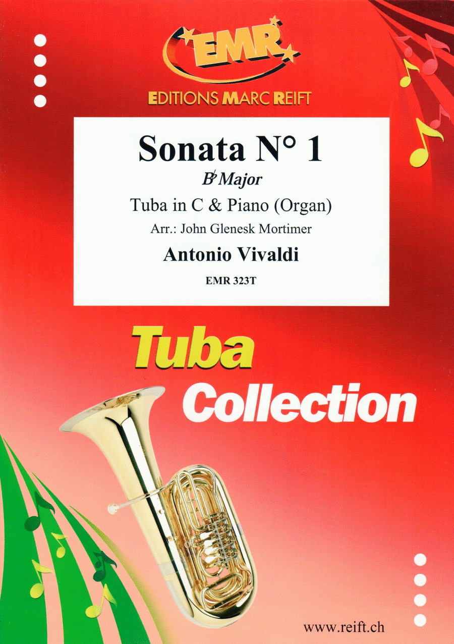 Sonata No. 1 Tuba scores gallery preview page 1