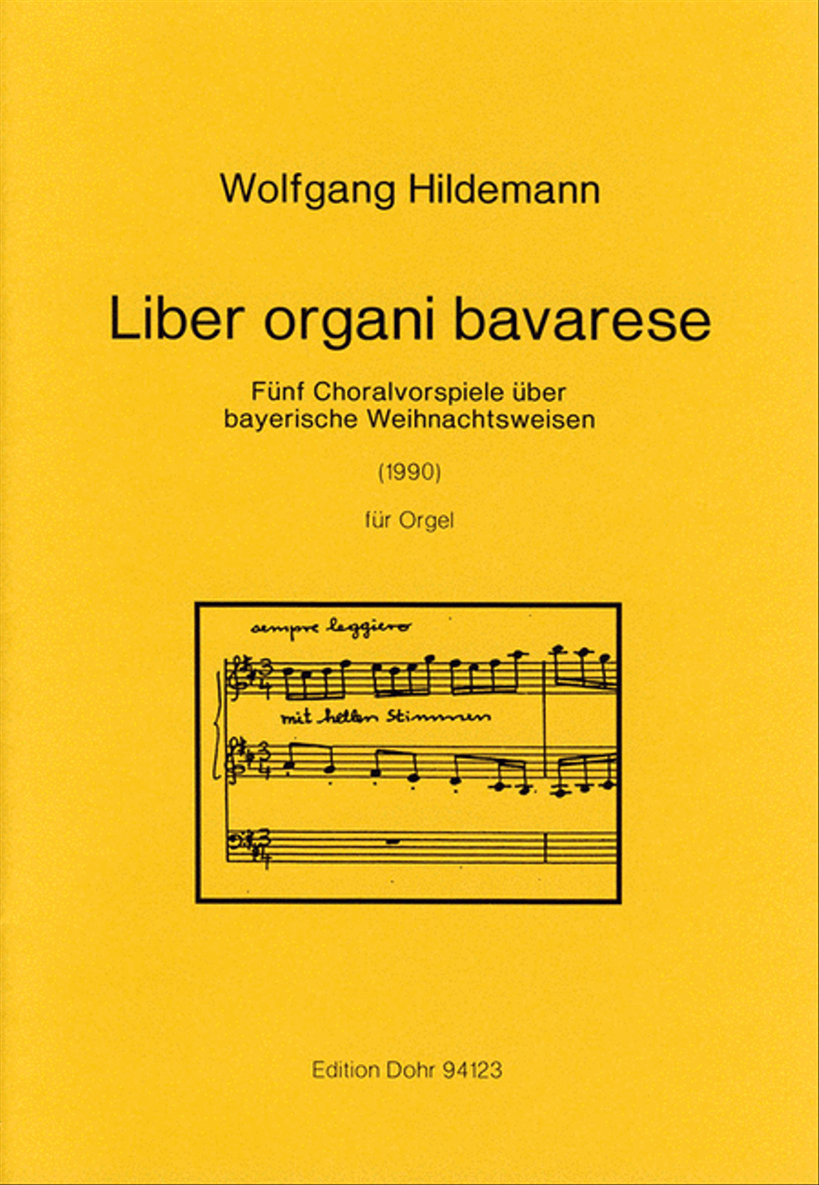 Liber organi bavarese für Orgel (1990)