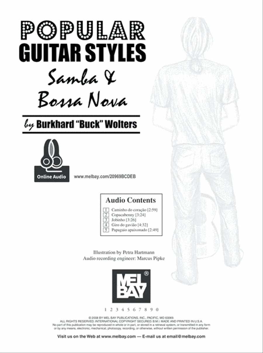 Popular Guitar Styles - Samba & Bossa Nova Acoustic Guitar scores gallery preview page 2