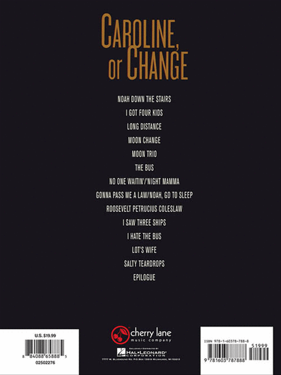 Caroline, Or Change Piano, Vocal, Guitar scores gallery preview page 2