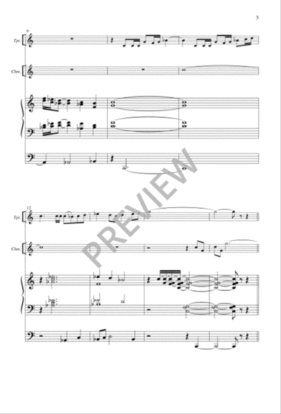 Easter Introit Easter Introit 4-Part scores gallery preview page 3