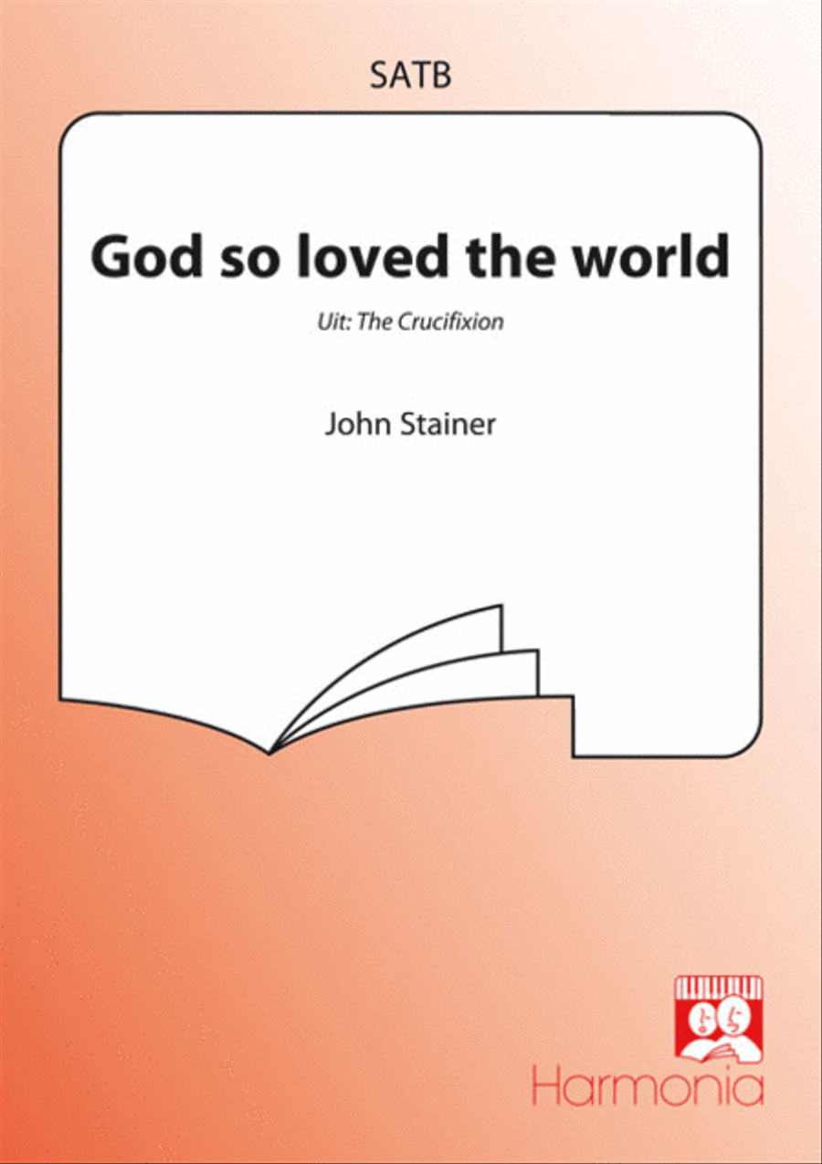 God so loved the world 4-Part scores gallery preview page 1