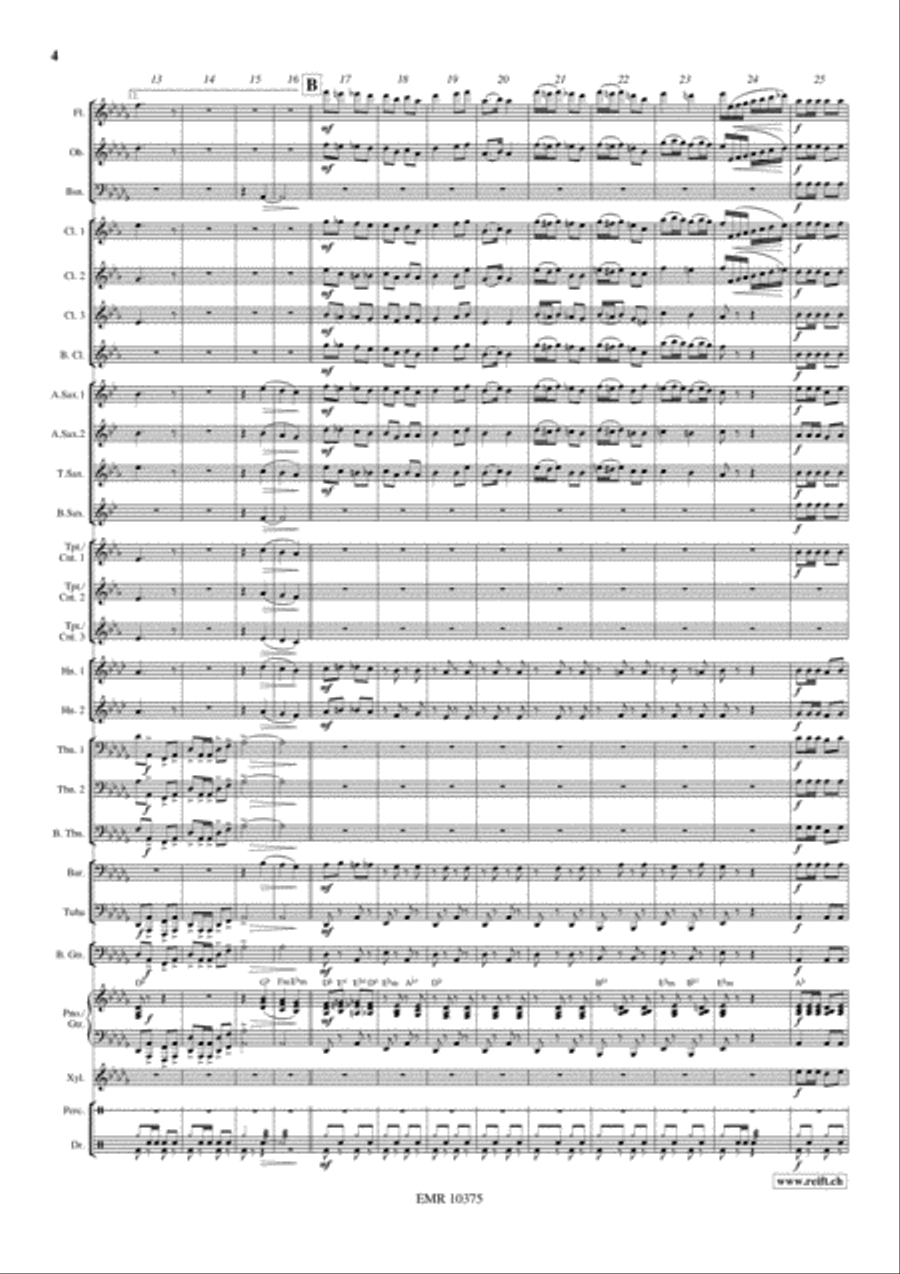 Kaleidoscope Kaleidoscope Concert Band scores gallery preview page 5