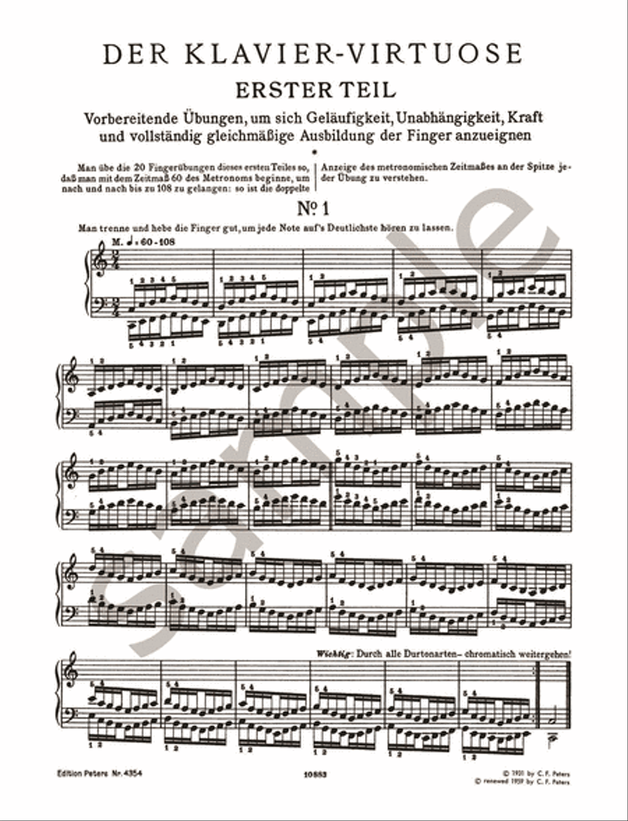 Der Klavier-Virtuose Piano scores gallery preview page 3