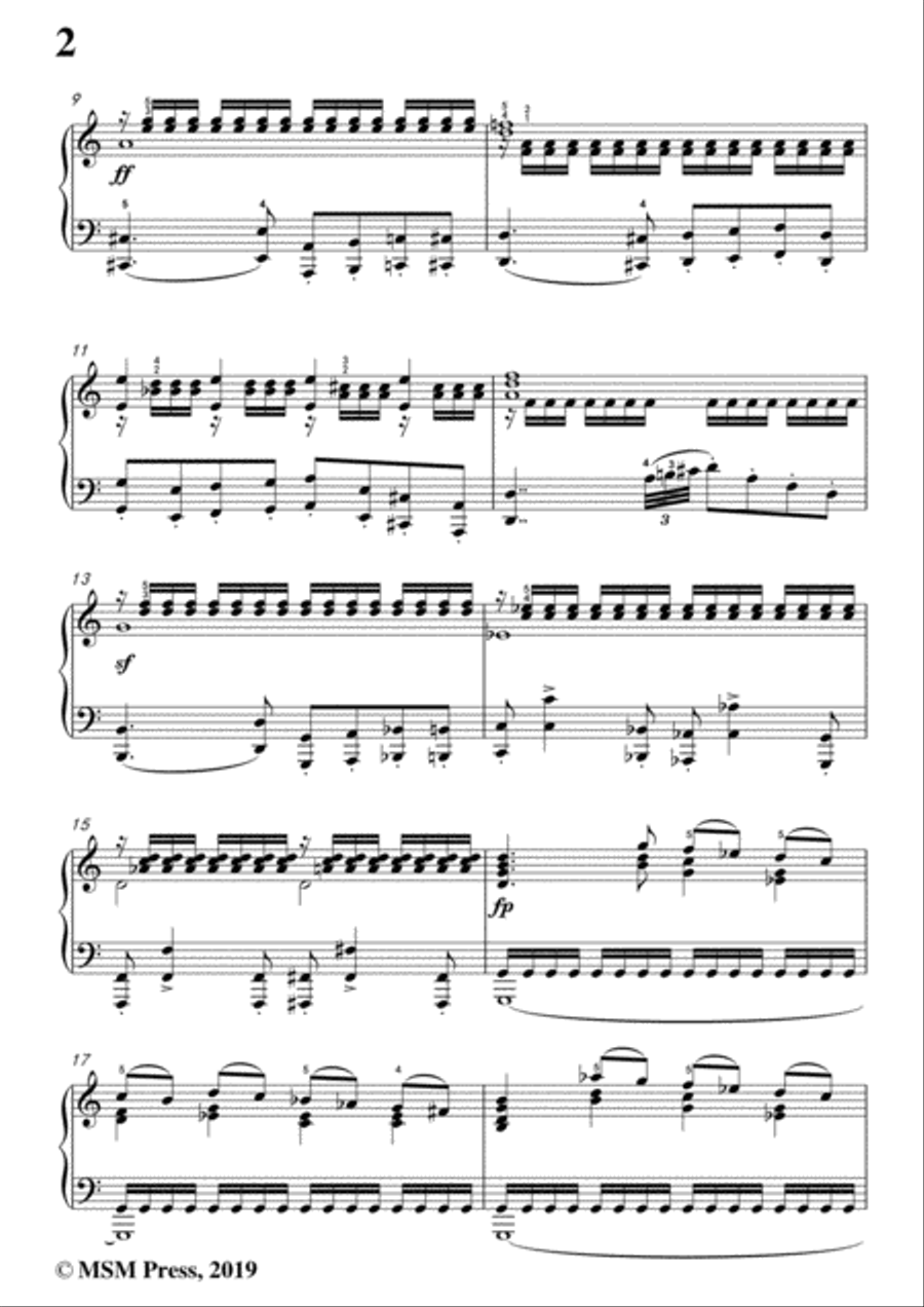 Czerny-The Art of Finger Dexterity,Op.740 No.32,for Piano Piano Solo scores gallery preview page 4