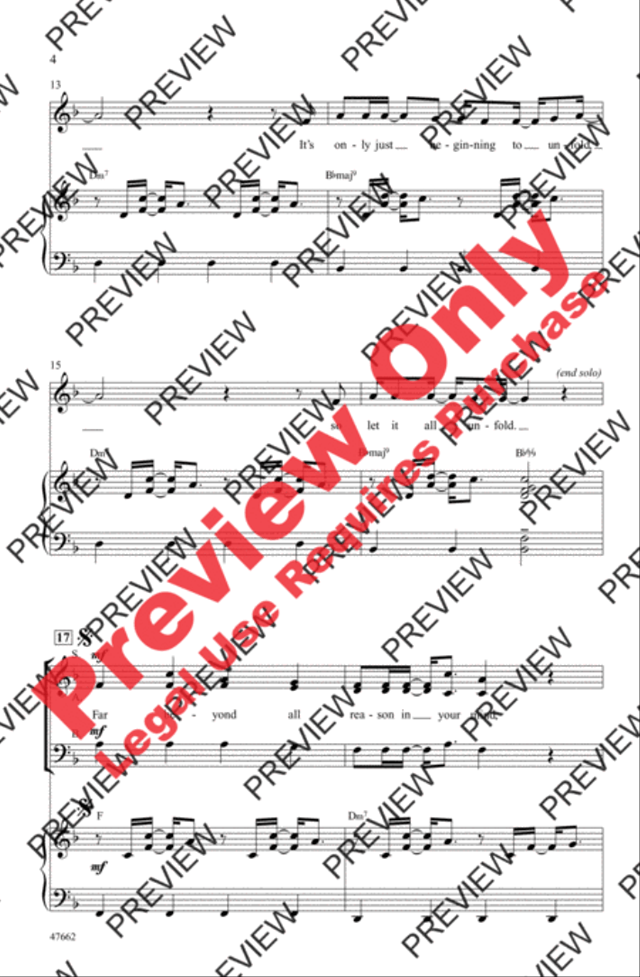 Wonderful Life 3-Part scores gallery preview page 4