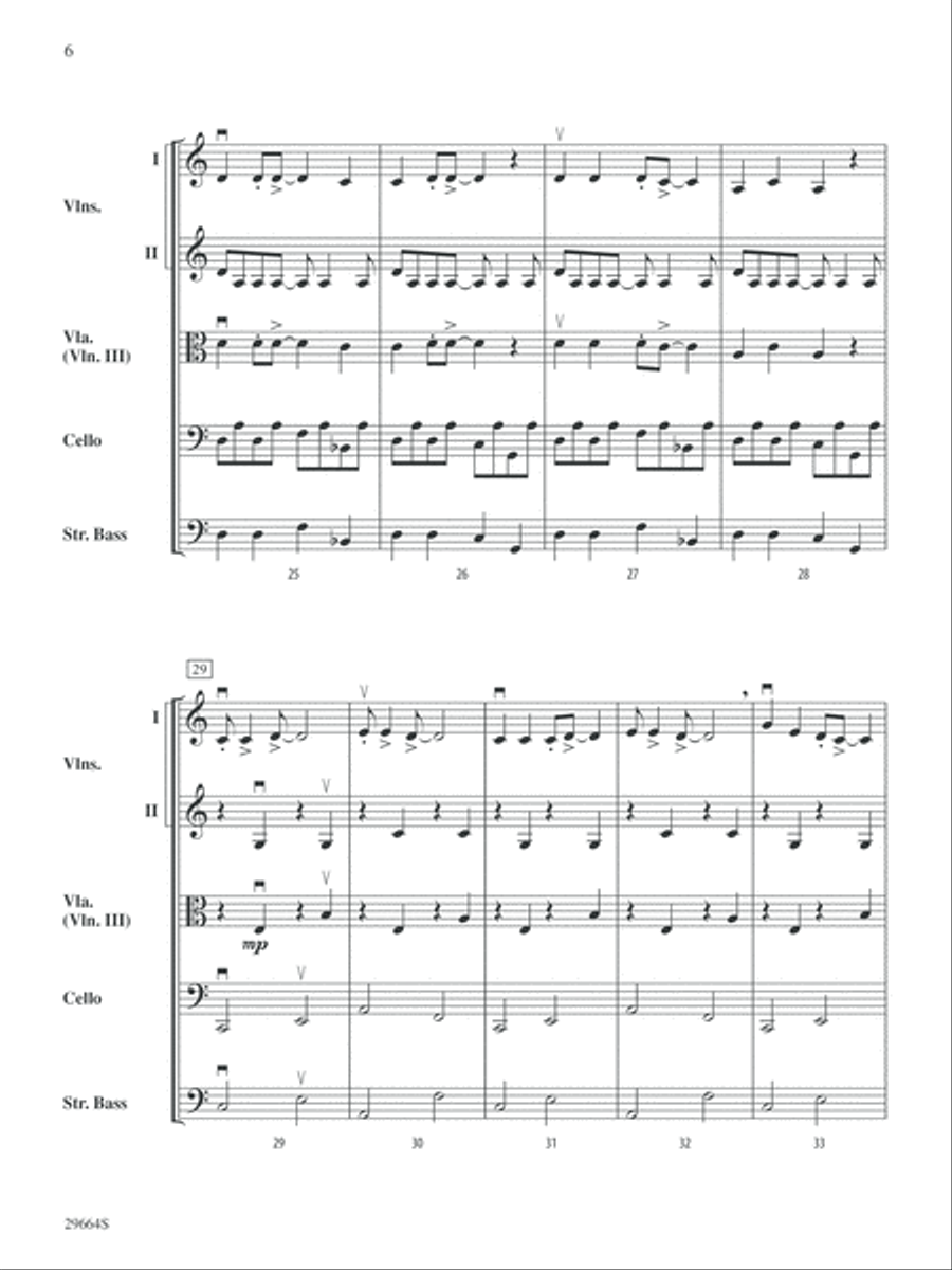 Moments: Score Moments: Score String Orchestra scores gallery preview page 6