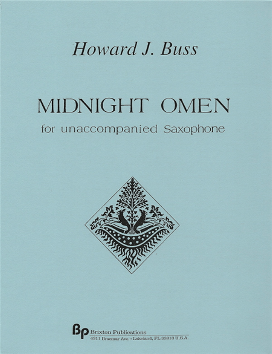 Midnight Omen Midnight Omen Saxophone Solo scores gallery preview page 1
