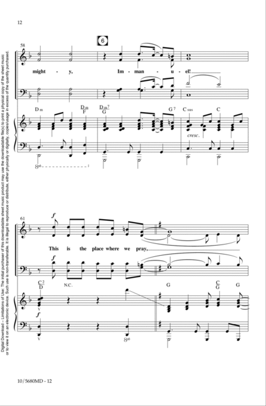 This is the Place This is the Place 4-Part scores gallery preview page 12