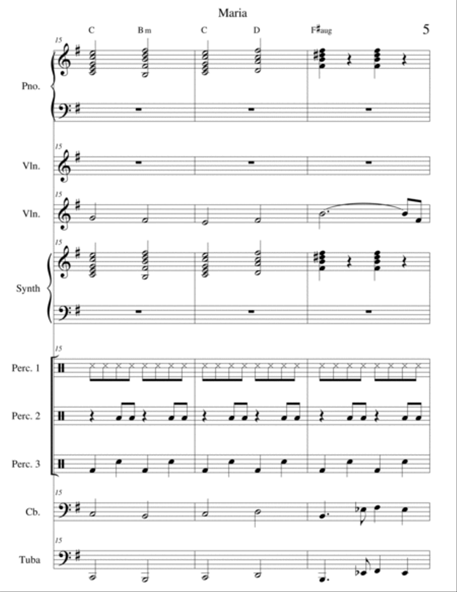 Maria Maria School and Community scores gallery preview page 5