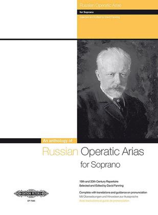 Book cover for Russian Operatic Arias for Soprano and Piano