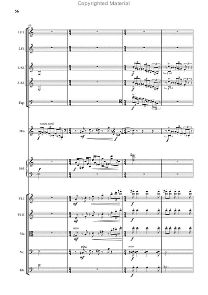 Konzert fur Harfe, Horn und Orchester (2000)