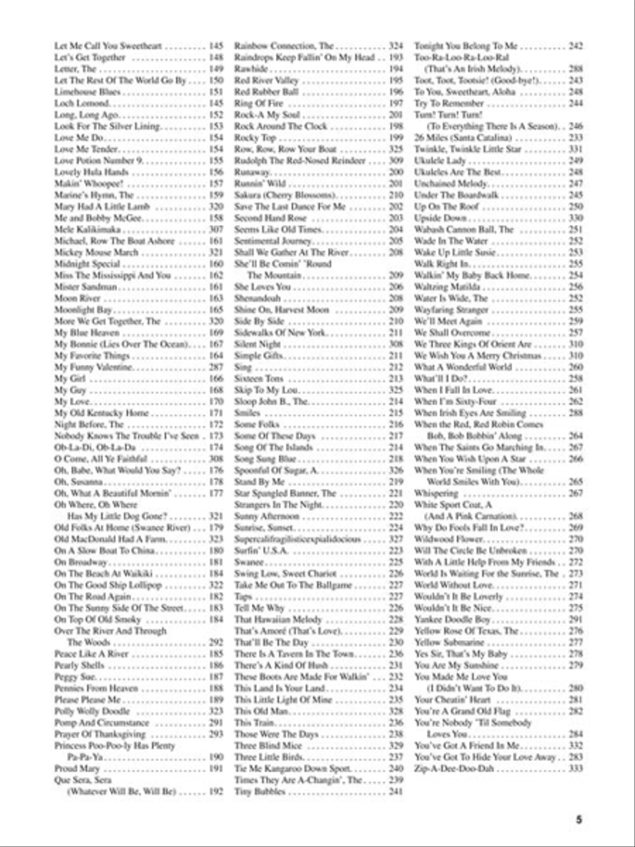 The Daily Ukulele – Baritone Edition Piano scores gallery preview page 5