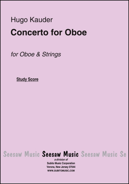 Concerto for Oboe & Strings