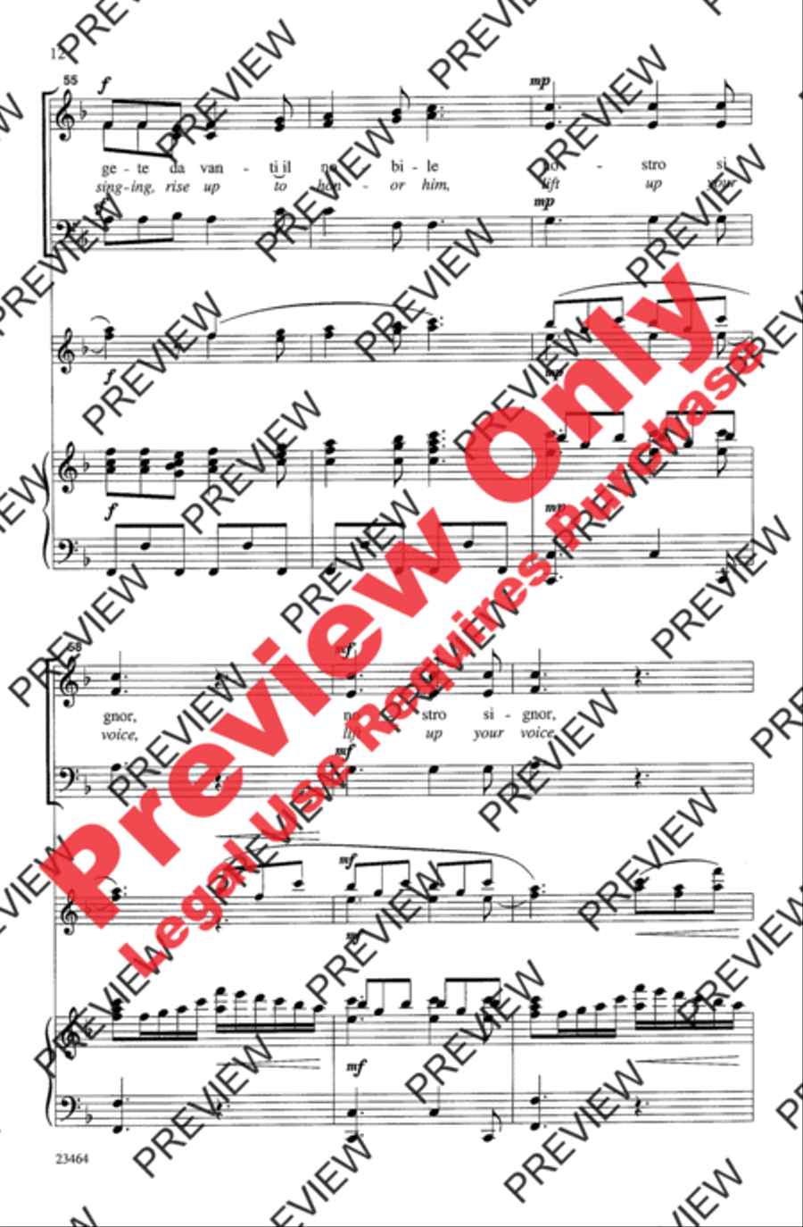 Giovani Lieti 3-Part scores gallery preview page 12