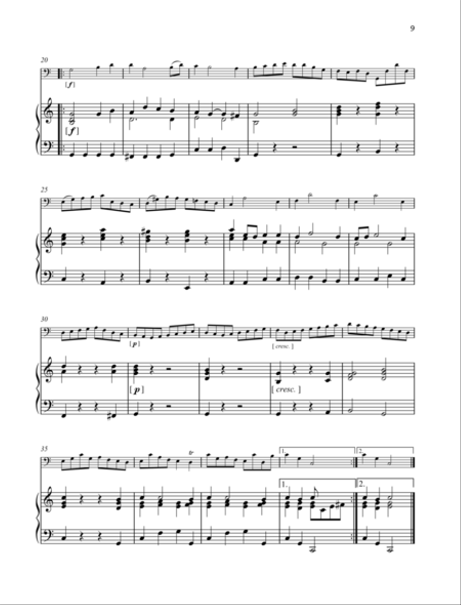 Sonata Sonata Piano Accompaniment scores gallery preview page 2