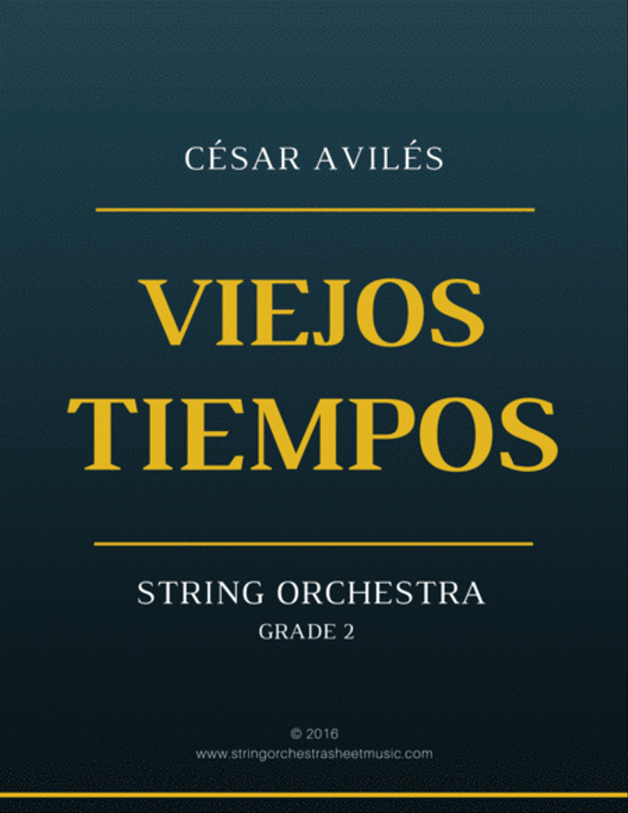 Viejos Tiempos Viejos Tiempos String Orchestra scores gallery preview page 1