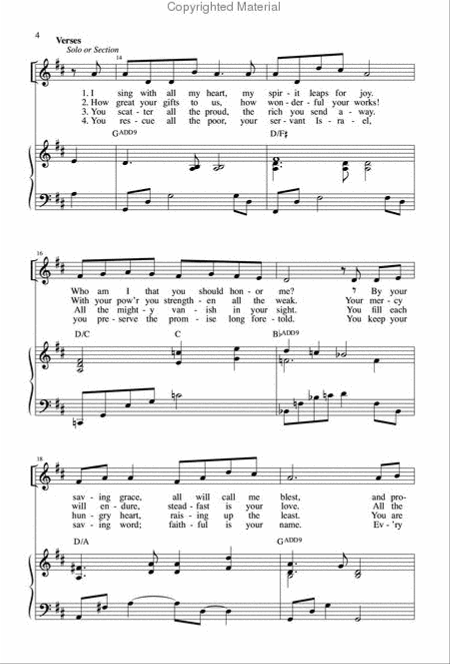 Magnificat 2-Part scores gallery preview page 4