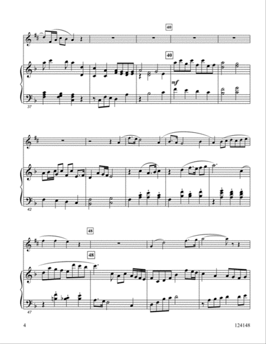 He Leadeth Me He Leadeth Me Alto Saxophone scores gallery preview page 4