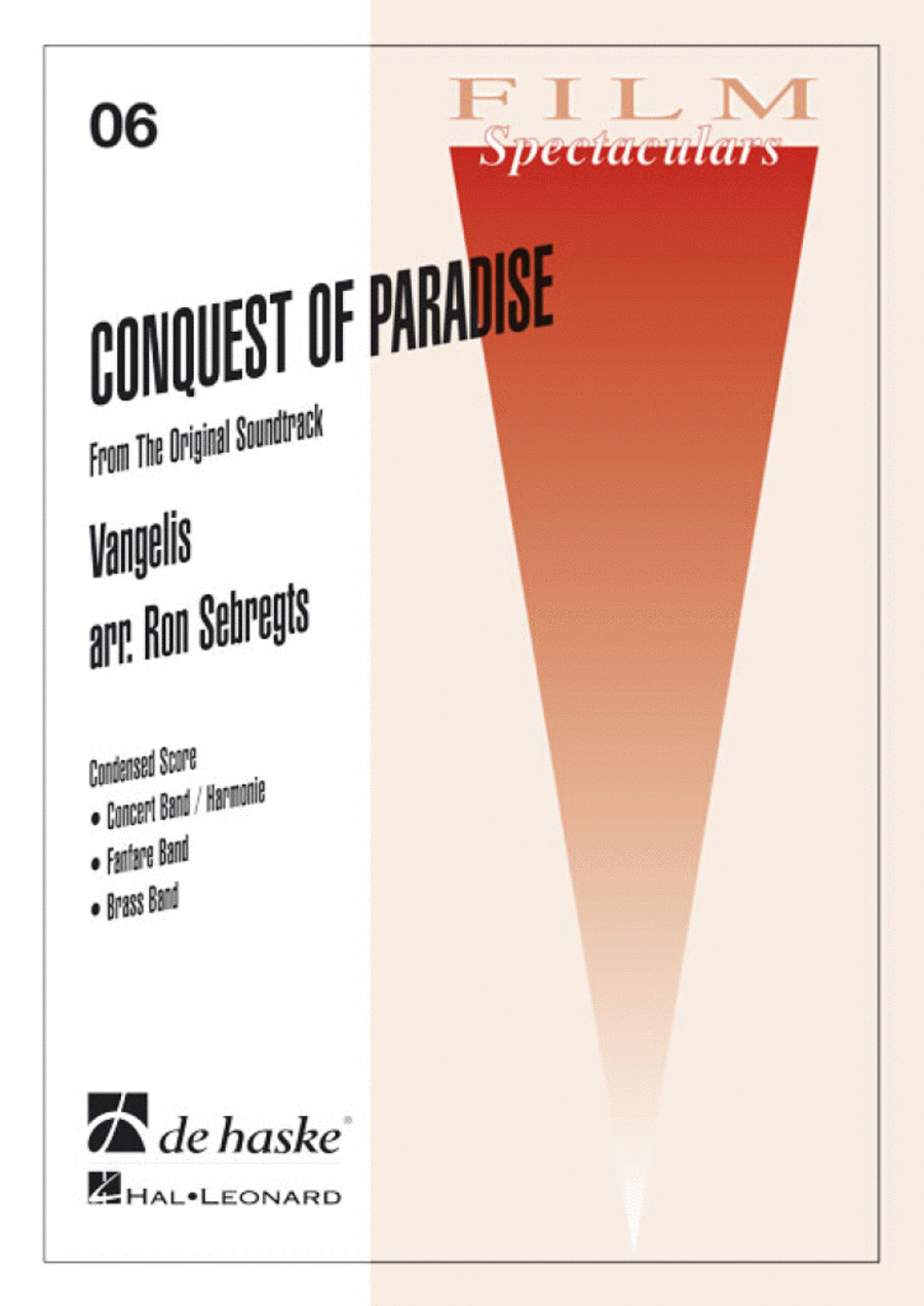 Conquest of Paradise Concert Band scores gallery preview page 1