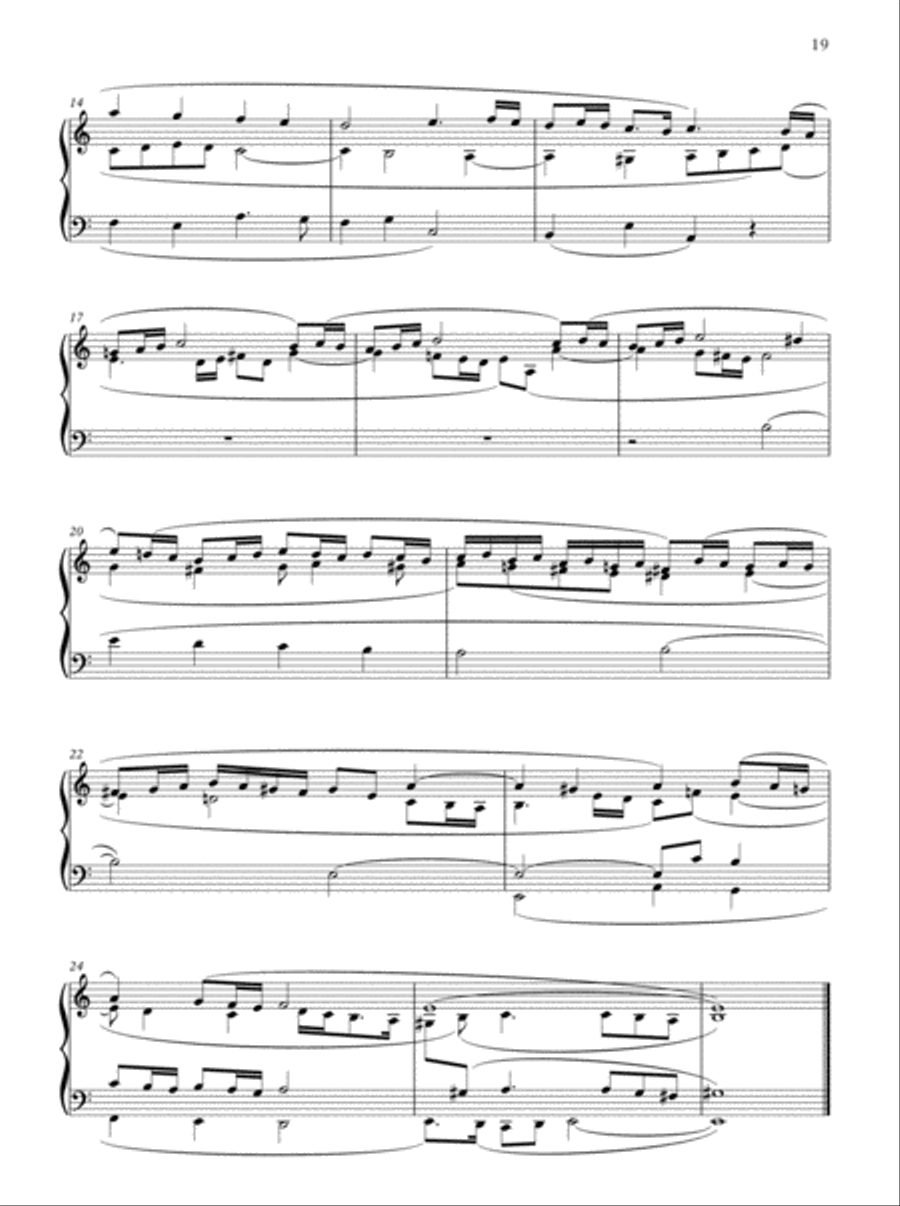 Oxford Book of Lent and Easter Organ Music for Manuals Organ Solo scores gallery preview page 19