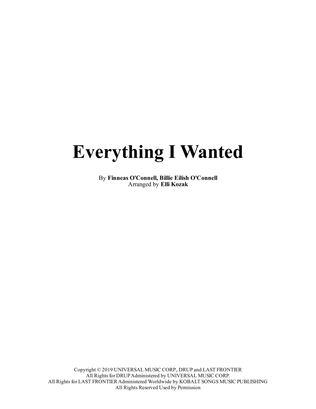 Book cover for Everything I Wanted