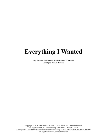Everything I Wanted image number null