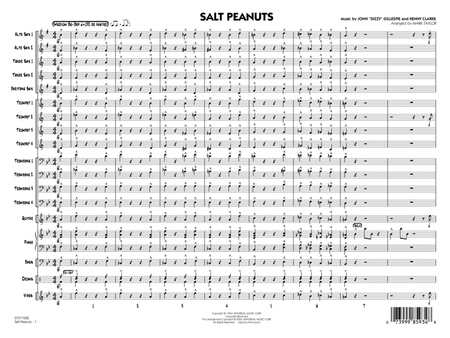 Salt Peanuts (arr. Mark Taylor) - Full Score