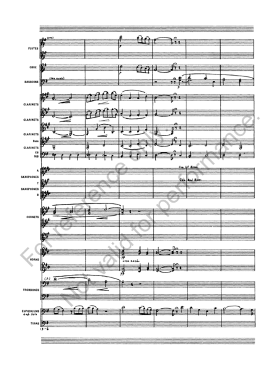 Where'er You Walk Concert Band scores gallery preview page 8