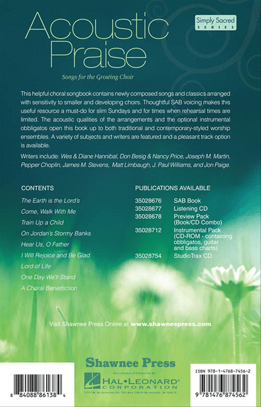 Acoustic Praise (Songs for the Growing Choir) Choir scores gallery preview page 2