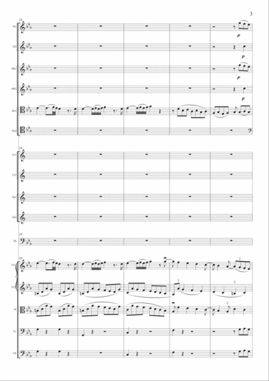Luigi Cherubini - Démophoon Overture Luigi Cherubini - Démophoon Overture Full Orchestra scores gallery preview page 5