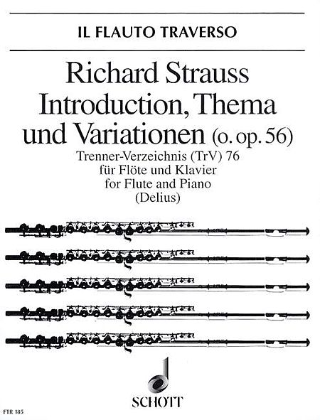 Introduction, Theme and Variations, Op. 56 (TrV 76) (Flute / Piano)