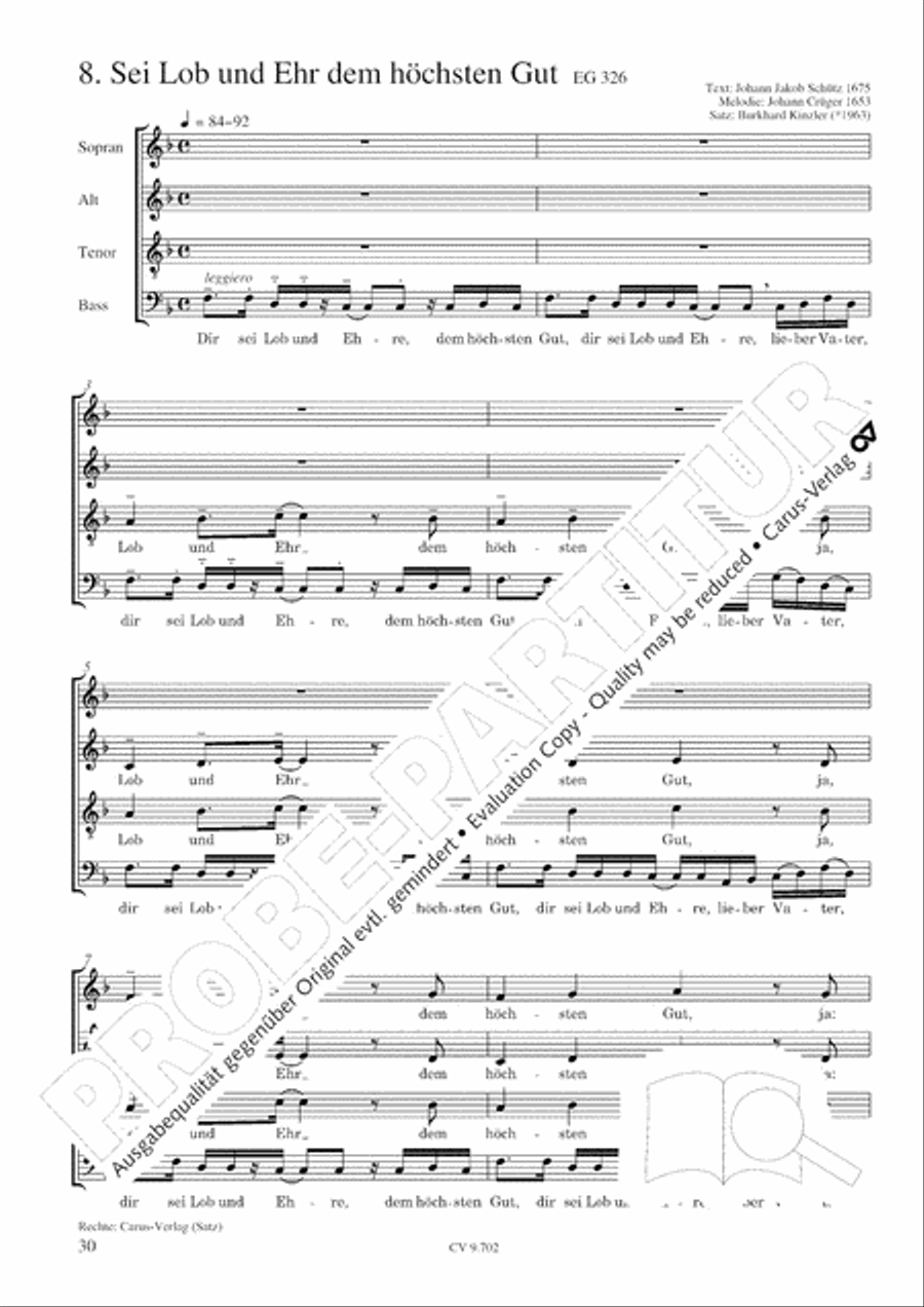 Jazz-Chorbuch: Jesu meine Freude