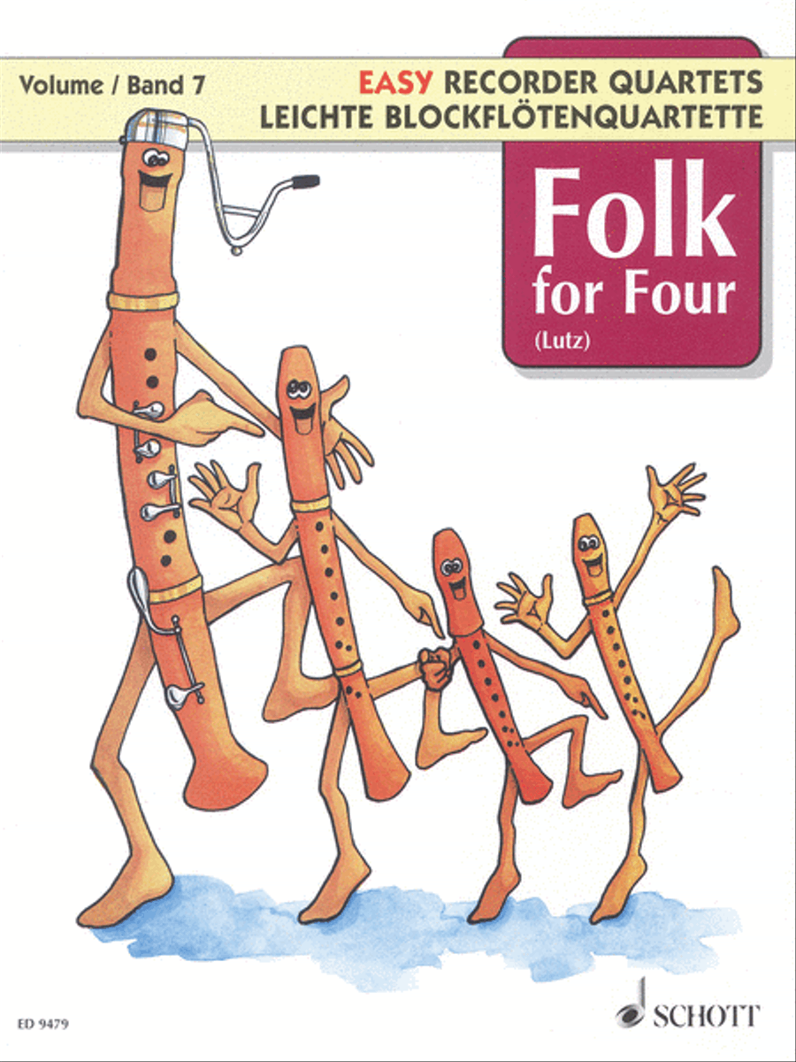 Folk for Four – Volume 7 Recorder scores gallery preview page 1
